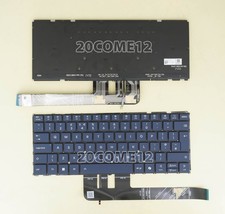 New for Lenovo Yoga Slim 7 14Q8X9 83ED, 7 15ILL9 83HM Keyboard UK Backlit Blue