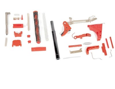 SNT UNLIMITED RED UPPER & Lower Slide Parts Kit Fits GLOCK 19 GEN 1 -3 UPK LPK 