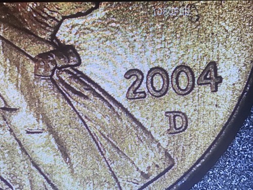 2004 D Lincoln Penny Coin Error DDR Collectors! View Great Shape Red Choice - Picture 2 of 16