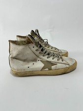 Golden Goose White Glitter Francy Sneakers Size 39 EU