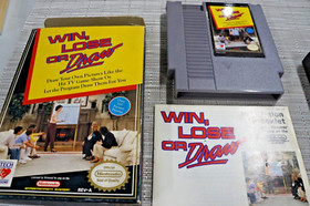 Win, Lose or Draw (NES) Nintendo - CIB - w/ protective plastic case