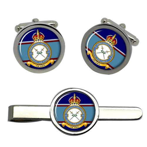 Set Di Gemelli E Fermacravatta 331 Norwegian Squadron, RAF | eBay