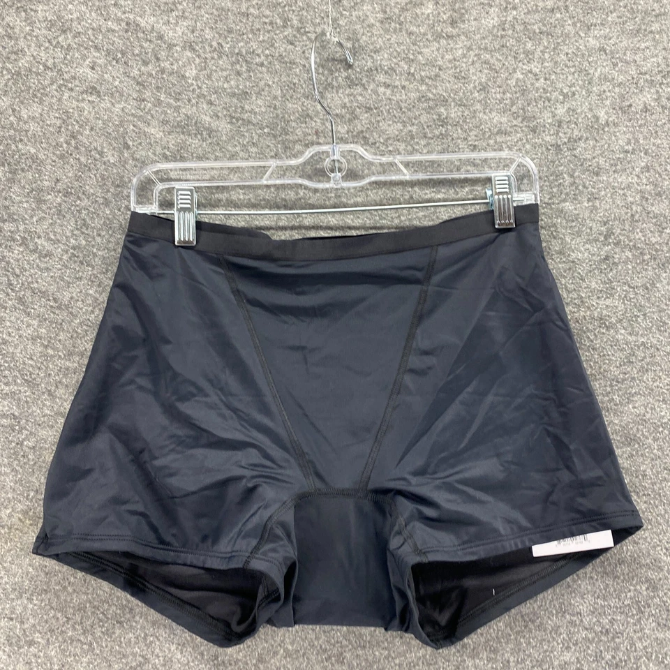 Nuevo calzoncillos boxer sin marca ropa deportiva para niños L grandes negros tiro medio tirar activo Foto 3 de 4