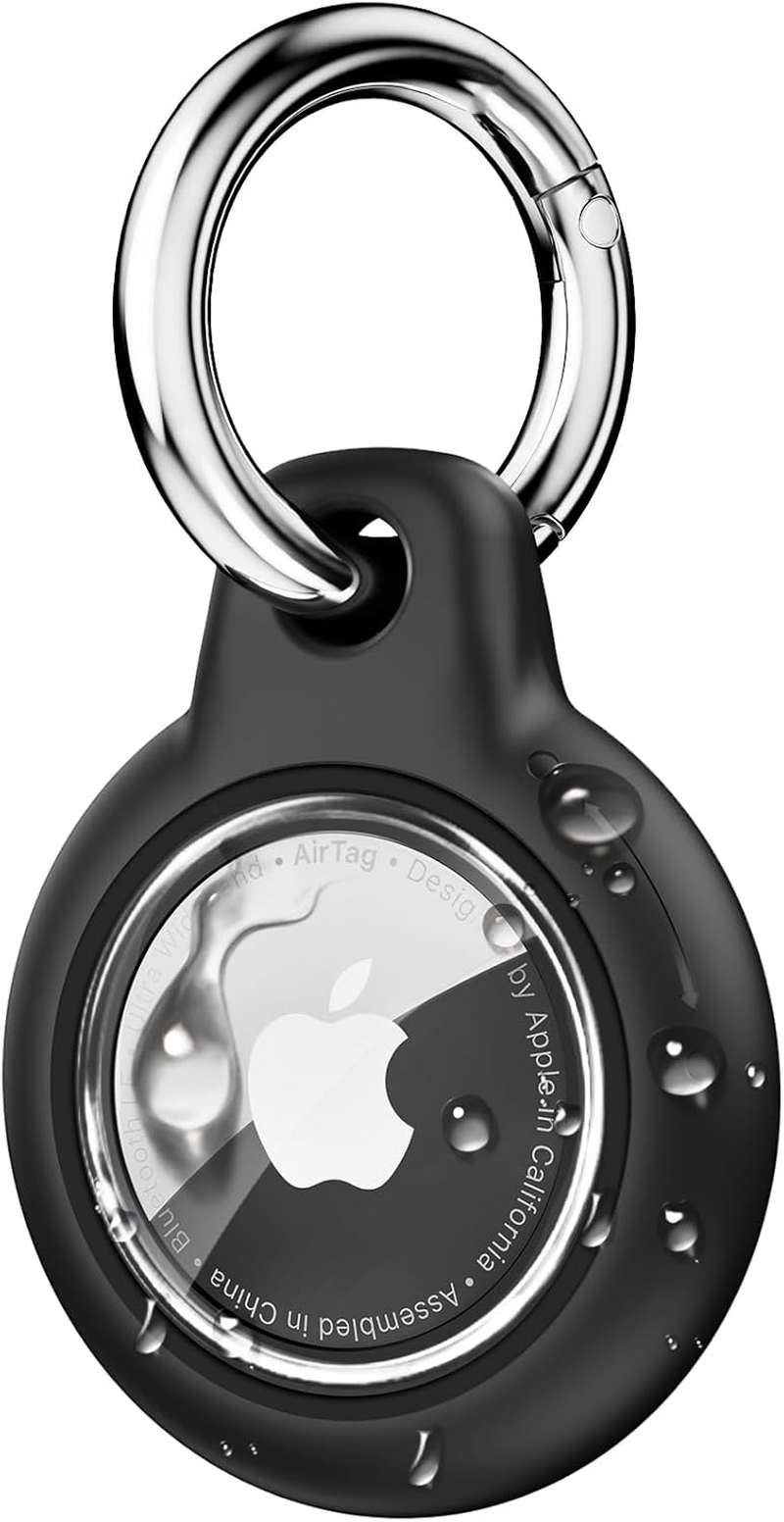 Upgrade to a Waterproof Airtag Holder with Durable PC Air Tag Keychain Case