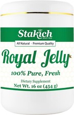 1 lb 16oz PURE FRESH ROYAL JELLY 100 NATURAL PREMIUM QUALITY RAW BEE 453,600mg