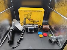 Vintage Kodak Instamatic X-15 Color Camera Flasholder and Ace Filters Untested