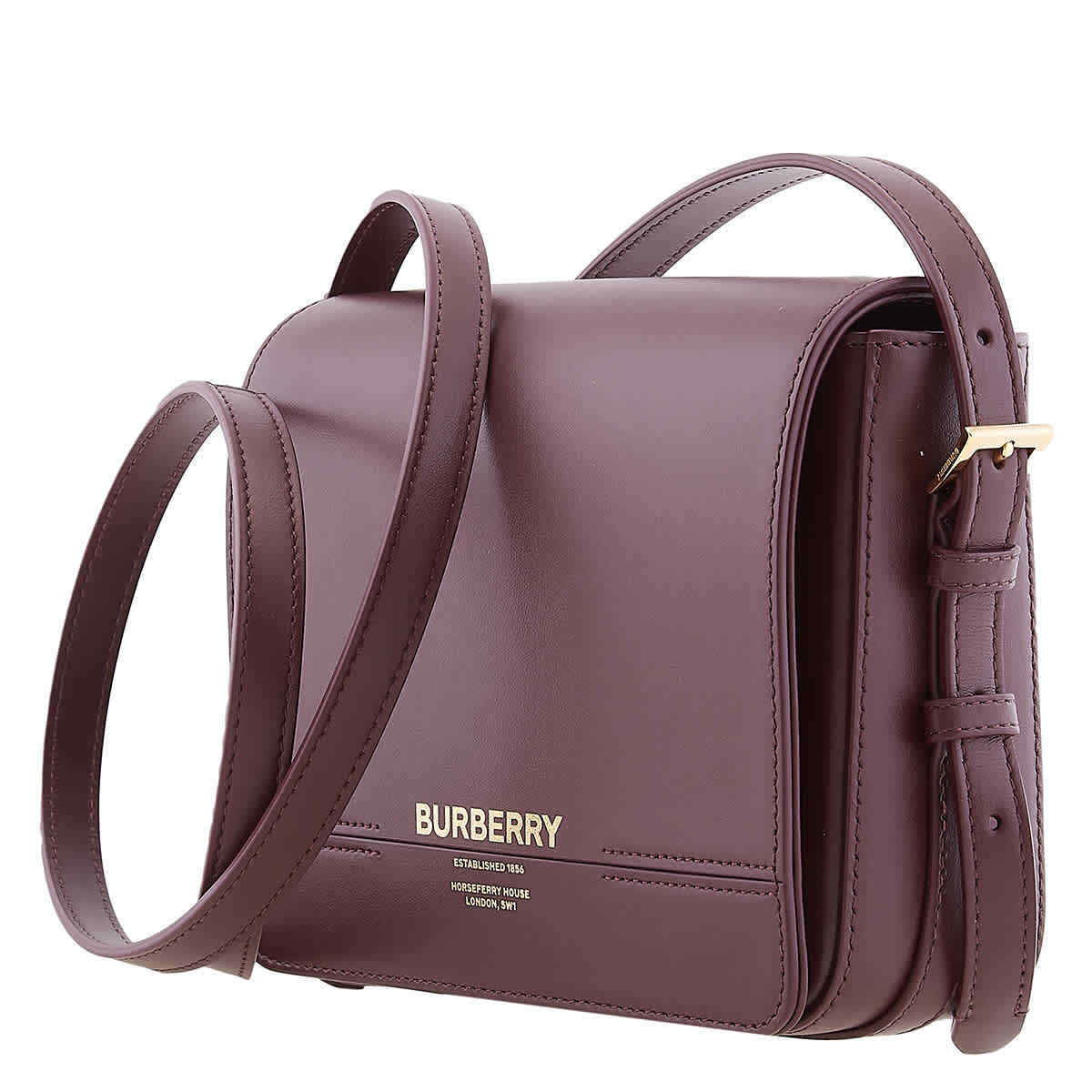 Burberry Oxblood Leather Small Grace Crossbody Bag 8067036 Burberry Oxblood Leather Small Grace Crossbody Bag 8067036