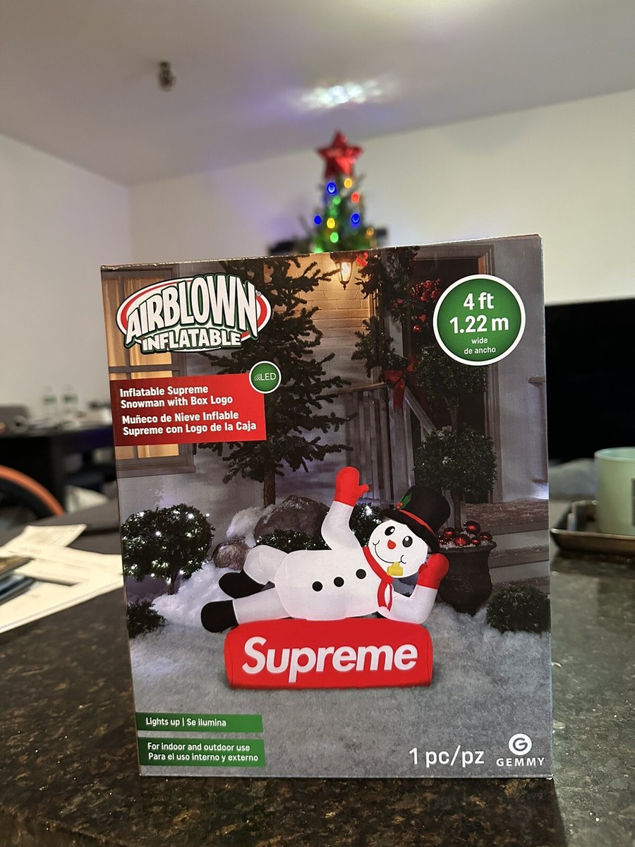 Supreme | Inflatable Snowman | FW22 | New | In Hand | eBay Supreme | Inflatable Snowman | FW22 | New | In Hand | eBay