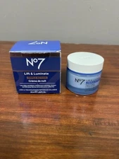No7 Lift & Luminate Triple Action Night Cream - 1.69oz
