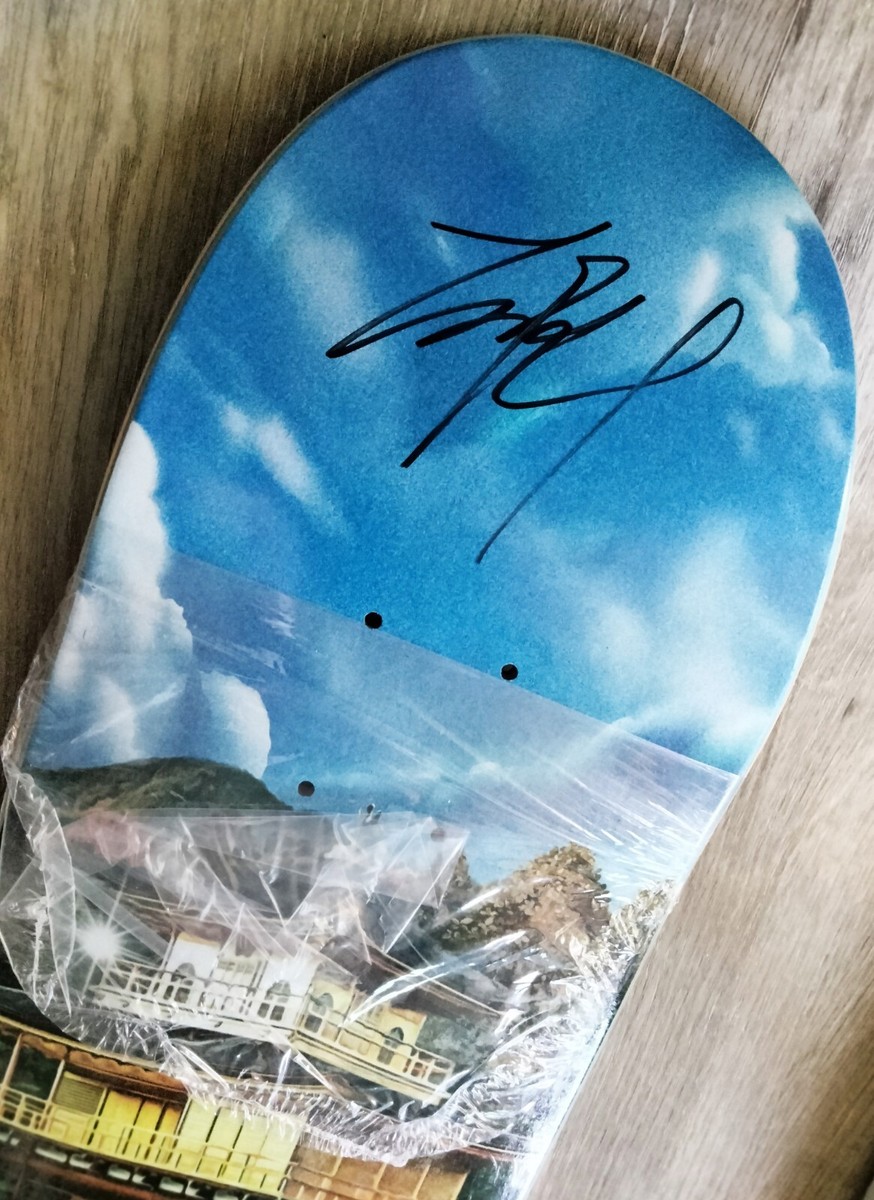 ハイグレード✨アクアマリン YUTO HORIGOME Signed April Kinkaku 8.0 Skateboard Deck PSA COA
