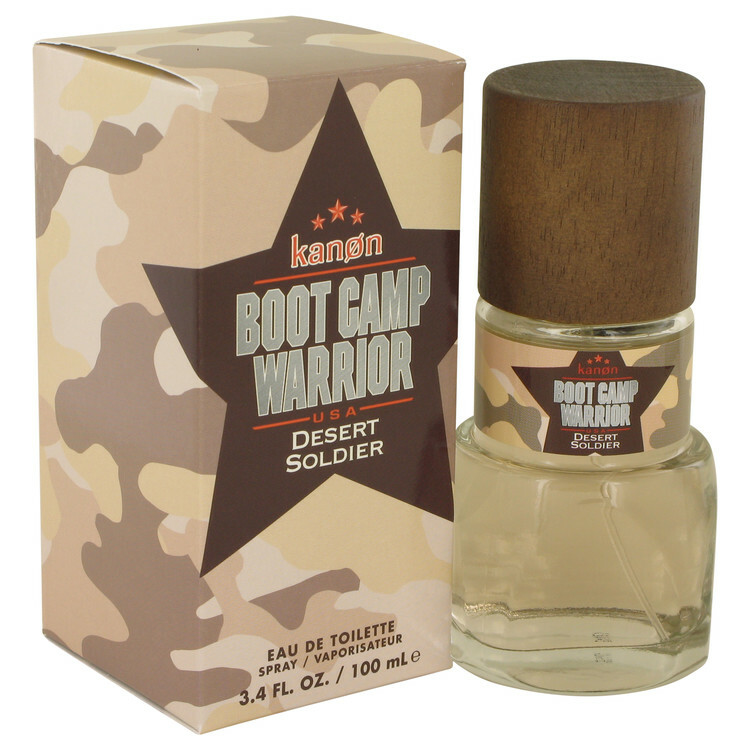 Kanon Boot Camp Warrior Desert Soldier Eau De Toilette Spray By Kanon - 3.4 oz Kanon Boot Camp Warrior Desert Soldier Eau De Toilette Spray By Kanon - 3.4 oz