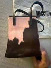 VTG 90  s Moschino animal hair vintage small purse