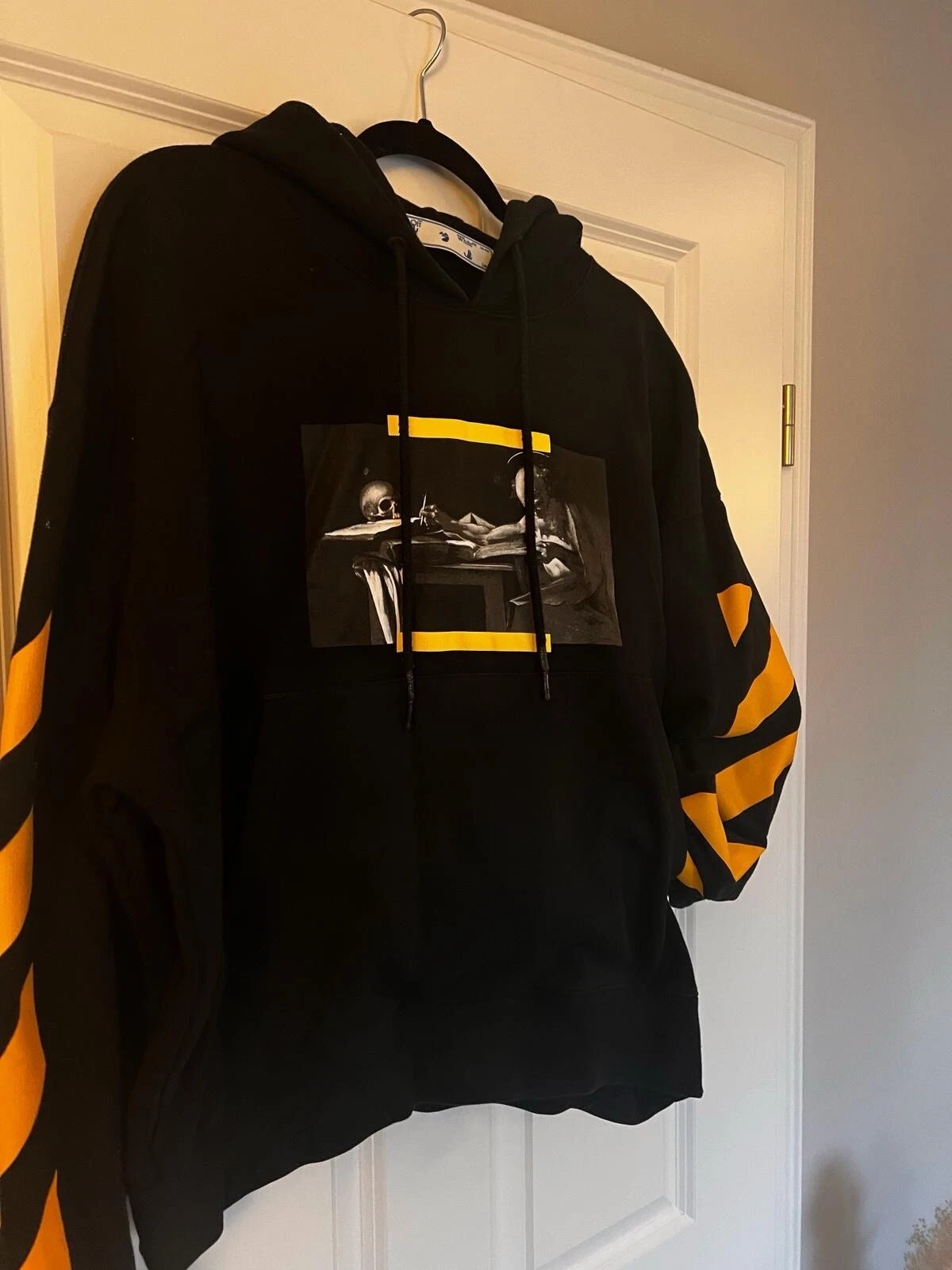 Felpa con cappuccio Off White Caravaggio Painting (nero)