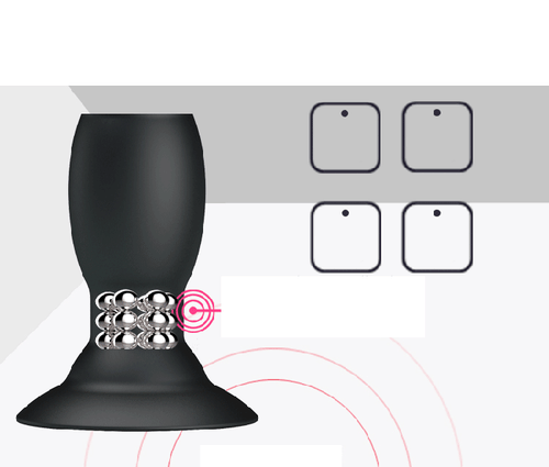 Plug dildo vibratore butt anale anal toy sex stimolatore nero professionale sexy - Foto 5 di 9