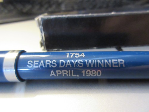Vintage SEARS Sheaffer Pen w/ Box Blue 1754 Sears Day Winner April 1980 Not Work - Picture 2 of 7