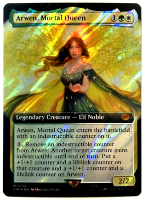 MTG Arwen, Mortal Queen EXTENDED ART SURGE FOIL 0778 NM | eBay