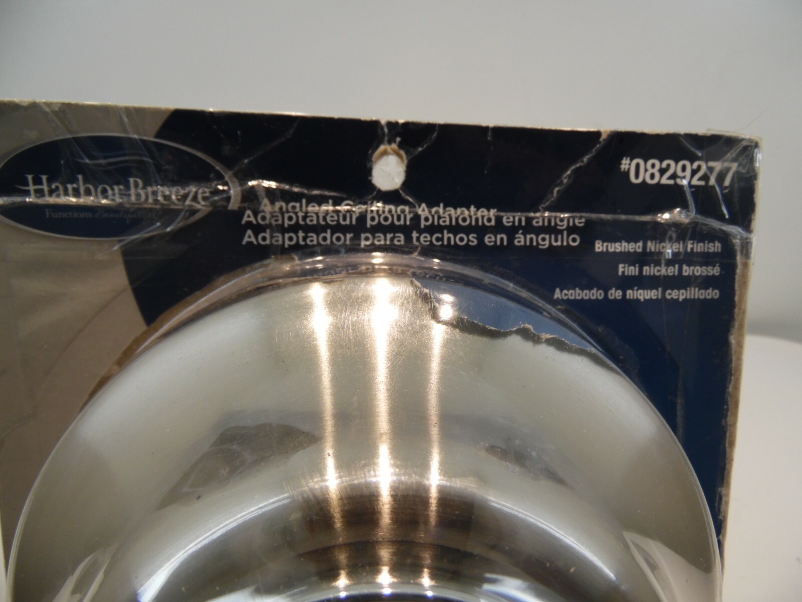 Harbor Breeze ceiling adapter(inv510) for angled ceilings can be used