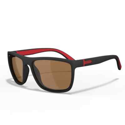 Leech ATW6 Red Polarisationsbrille Polbrille Sun Glasses Sonnenbrille NEW