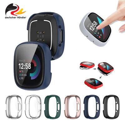 Schutzhülle für Fitbit Versa 4 / Sense 2 Full Cover Case Screen Protector Bumper