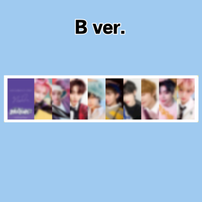 ZEROBASEONE PREZENT ZB1 Japan 1st EP Photo Card POB Type A B ZEROBASEONE PREZENT ZB1 Japan 1st EP Photo Card POB Type A B