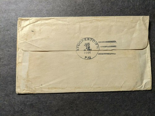 APO 16201-A INFORMAL Sq A-1 1944 ENTREGA ESPECIAL Cubierta del Ejército Segunda Guerra Mundial - Imagen 2 de 2