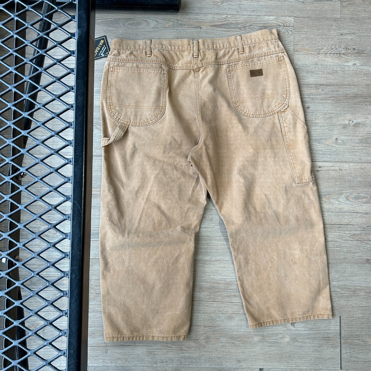 VINTAGE 90s | DICKIES Sun Faded Tan Workwear Carpenter Pants sz