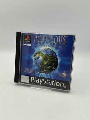 Playstation 1 PS1 Spiel | Populous - The Beginning | guter Zustand | getestet