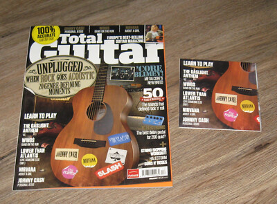 Total Guitar 2012 magazine BUMBLEFOOT Kurt Cobain LZZY HALE Motionless In White