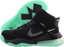 JORDAN MARS 270 YOUTH 6.5 7.0 NEW BLACK GREEN GLOW SUPER RARE COMFORTABLE