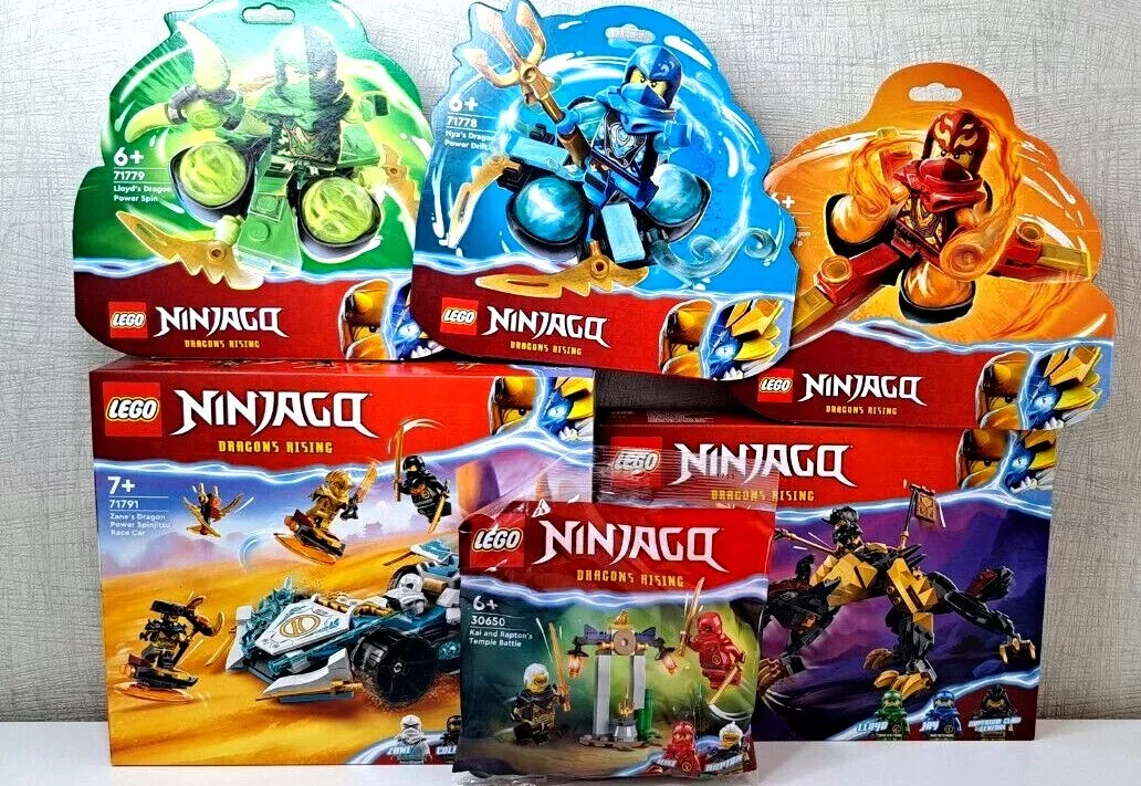 LEGO ninjago Dragons Rising - Various Sets for Selection - Nip