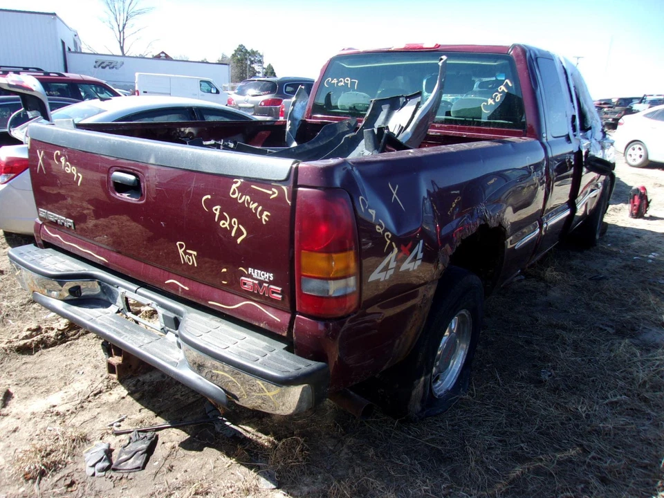 Used Left Sun Visor fits: 2002 Gmc Sierra 1500 pickup Left Grade A Foto 4 de 4
