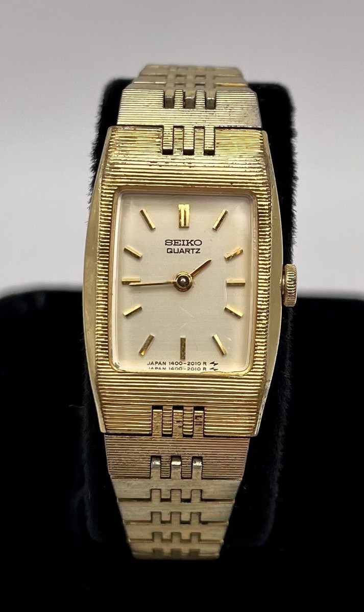Vintage Seiko Quartz Women's Watch 14-6139 New Battery | eBay
