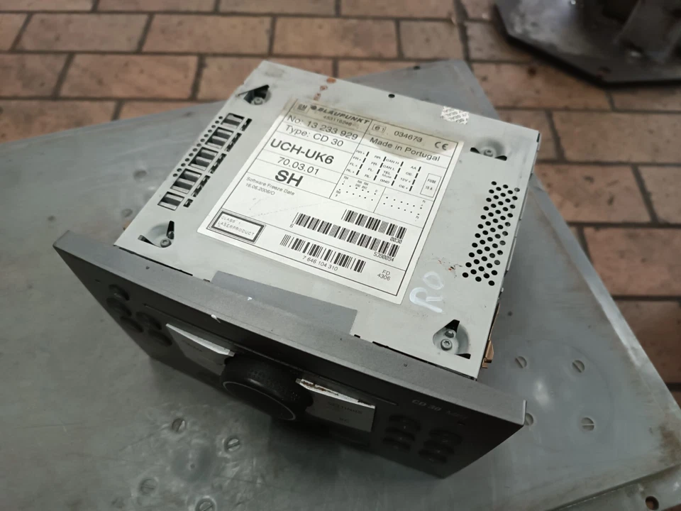 Opel Meriva A Autoradio Radio CD30 *Code fehlt* CD-Player Blaupunkt 13233929 - Bild 2 von 4