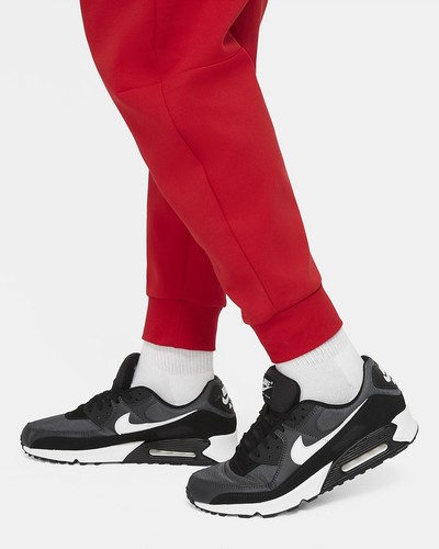 Nike Sportswear Tech Fleece Jogginghose Gr. L rot schwarz CU4495 657 P24 - Bild 3 von 4