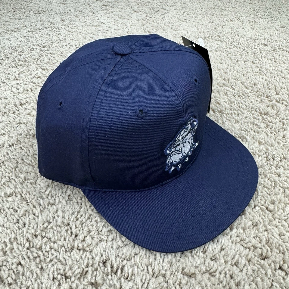 De colección Georgetown Hoyas Sombrero Juvenil Snapback Jack El Bulldog Logo Azul Marino Gorra TOW Foto 3 de 4