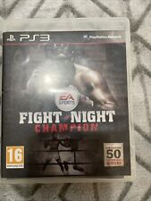 Fight Night Champion ~ PS3 Boxing Game (with instruction Manual) UK Version