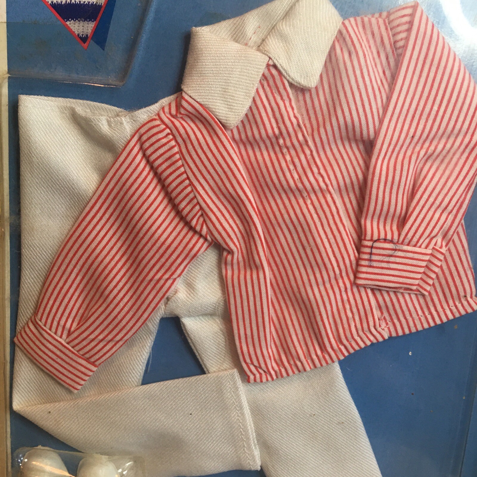 Vintage 1987 Shillman Sport Club 12" Boy Doll Clothing 2090 Seal Lot