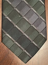 Arrow Green Black Men’s Neck Tie