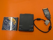                 Vintage HP M820 CD-Writer Plus w/ Software Disk, Cable,  PC Card