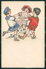WW1 WWI Propaganda Italiana Assistenza Bambini Golia ? cartolina XB6830