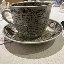 Adams Vintage China Cup And Saucer Large