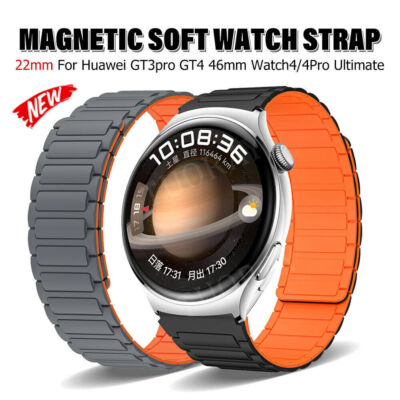 Magnet Silikon Armband Für Garmin Vivoactive 4/Venu 2/Venu 3 45mm 265 255 Music