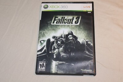 Fallout 3 (Microsoft Xbox 360, 2008) *READ* MANUAL ARTWORK INCLUDED