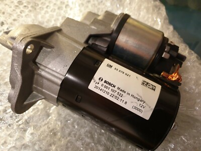 Orig. GM Opel Chevrolet Aveo Cruze Orlando Trax 1,2 1,4 Starter Anlasser 