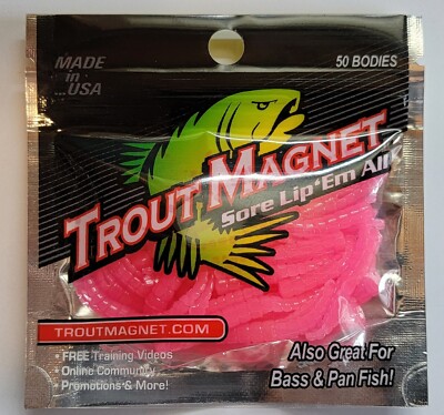 NEW   Trout Magnet   50 Pc. TM Body Pack 