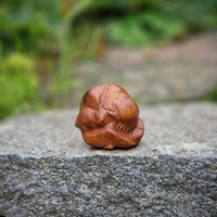 Budawi® Yogiman Orang Malu Skulptur Holzfigur Holzskulptur Meditation Yogi Klein