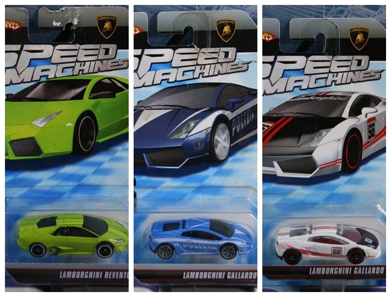 HOTWHEELS SPEED MACHINES LAMBORGHINI REVENTON GALLARDO 1 64 2009