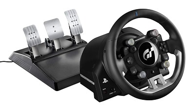 PS4 - Lenkrad / Racing / Steering Wheel mit Pedale #T-GT [Thrustmaster] mit OVP