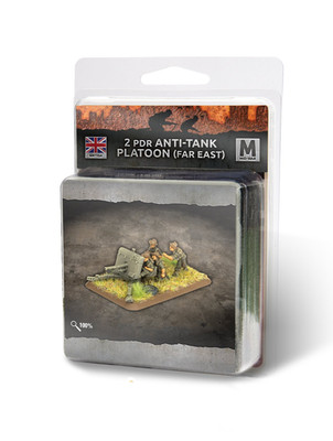 Flames of War Mid War British 2pdr Anti-Tank Platoon Far East