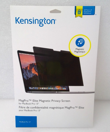 U61591 Kensington MagPro Elite Magnetic Privacy Screen for 13inch MacBoo G1N